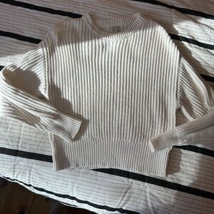 Cream cropped sweater
